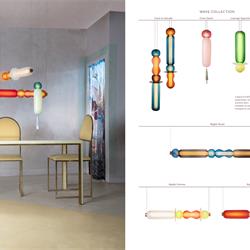 灯饰设计 Curiousa 2026年英国彩色玻璃创意灯饰片电子目录