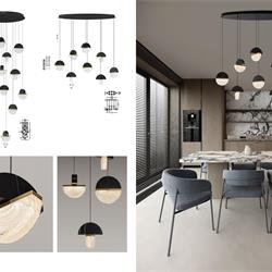 灯饰设计 Nova Luce 2026年希腊现代时尚灯具设计素材图片目录二