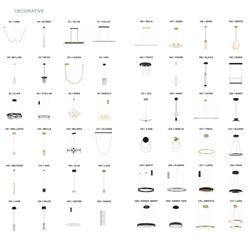 灯饰设计 Nova Luce 2026年希腊现代时尚灯具设计素材图片目录一