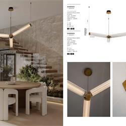 灯饰设计 Nova Luce 2026年希腊现代时尚灯具设计素材图片目录一