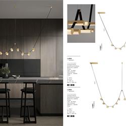 灯饰设计 Nova Luce 2026年希腊现代时尚灯具设计素材图片目录一