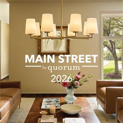 吊灯设计:Quorum 2026年最新美式家居灯具设计PDF电子书