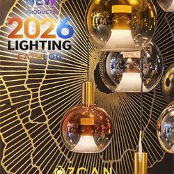 灯饰设计 Ozcan 2026年新品土耳其现代前卫灯饰灯具电子目录