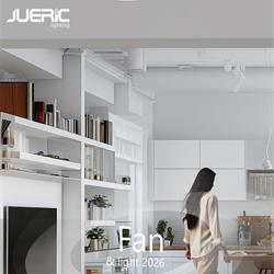 风扇灯设计:Jueric 2026年西班牙风扇灯吊扇灯产品图片电子书