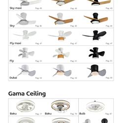 灯饰设计 Jueric 2026年西班牙风扇灯吊扇灯产品图片电子书