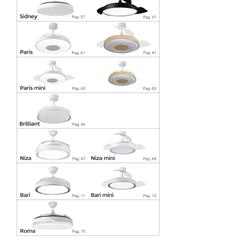 灯饰设计 Jueric 2026年西班牙风扇灯吊扇灯产品图片电子书