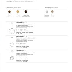 灯饰设计 Fisionarte 2026年意大利时尚玻璃灯饰设计产品图片
