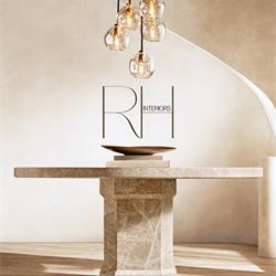 灯具设计 RH 2026年美国豪华家具灯饰室内设计图片宣传册