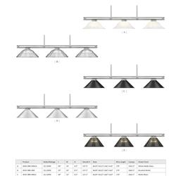 灯饰设计 Z-Lite 2026年欧美台球馆灯具设计图片电子图册