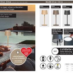 灯饰设计 Fischer & Honsel 2026年德国便携式灯具产品图片电子书
