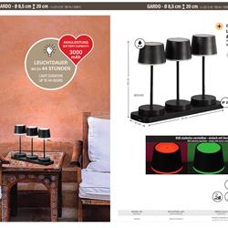 灯饰设计 Fischer & Honsel 2026年德国便携式灯具产品图片电子书