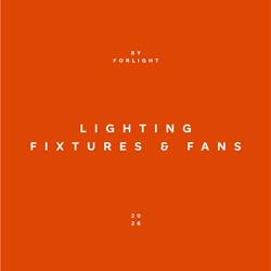风扇灯设计:Forlight 2026年西班牙家居照明灯具设计图片电子目录