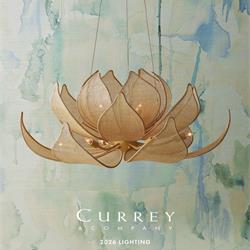 灯饰设计:Currey & Company 2026年欧美豪华灯饰设计产品目录