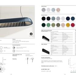 灯饰设计 Lumenear 2026年荷兰高性能LED声学照明灯具电子目录