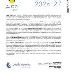 灯饰设计 Auro 2026年欧美LED灯具专业照明图片电子目录