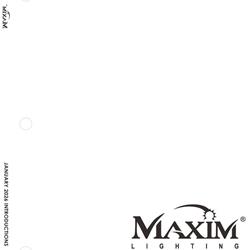 灯饰设计 Maxim 2026年最新美式灯具设计图片电子目录