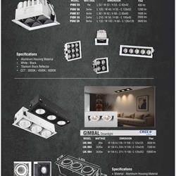 灯饰设计 Pasolite 2026年印度室内LED灯具产品图片电子目录