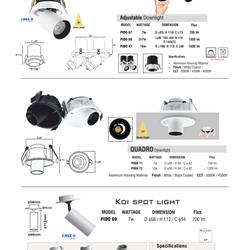 灯饰设计 Pasolite 2026年印度室内LED灯具产品图片电子目录