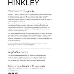 灯饰设计 Hinkley 2026年新品美式现代灯饰图片电子目录