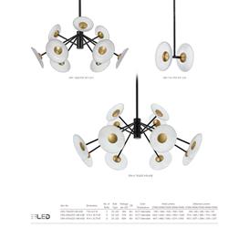 灯饰设计 Dainolite 2026年6月欧式现代LED灯饰设计产品图片电子书