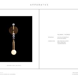 灯饰设计 APPARATUS 2026年美国现代时尚灯饰设计产品图片电子目录