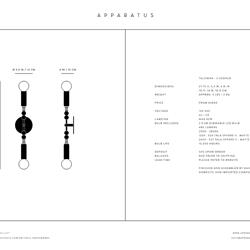 灯饰设计 APPARATUS 2026年美国现代时尚灯饰设计产品图片电子目录