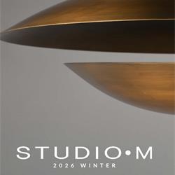 灯饰设计:Studio M 2026年新品美国现代时尚灯饰设计图片电子书