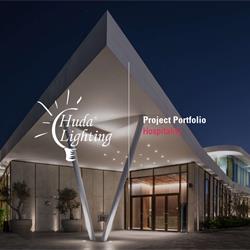 灯饰设计图:Huda Lighting 阿联酋迪拜酒店项目现代灯饰作品集画册