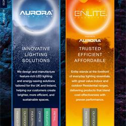 灯饰设计 AURORA 2026年英国现代建筑功能性照明产品目录