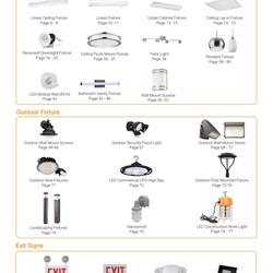 灯饰设计 Sunlite 2026年美国LED灯饰产品图片电子书