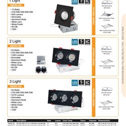 灯饰设计 Sunlite 2026年美国LED灯饰产品图片电子书