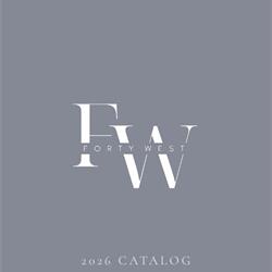 Forty West 2026 美国家居灯饰家具电子书