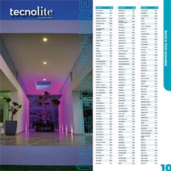 灯饰设计 Tecnolite 2026 年墨西哥综合照明样本电子书